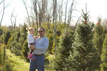 Barker's Christmas Tree Farm in Kentucky